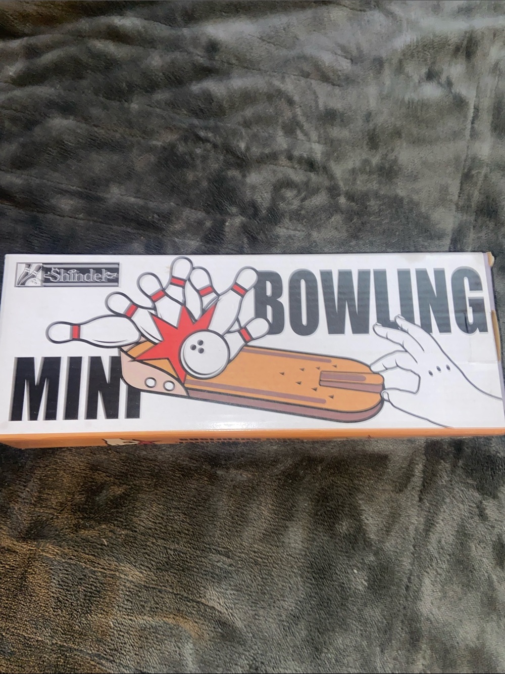 Hind Mini Bowling Set - White and Orange